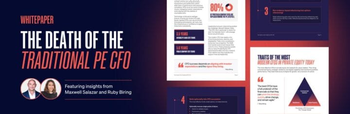 Death of Pe CFO Website Banner