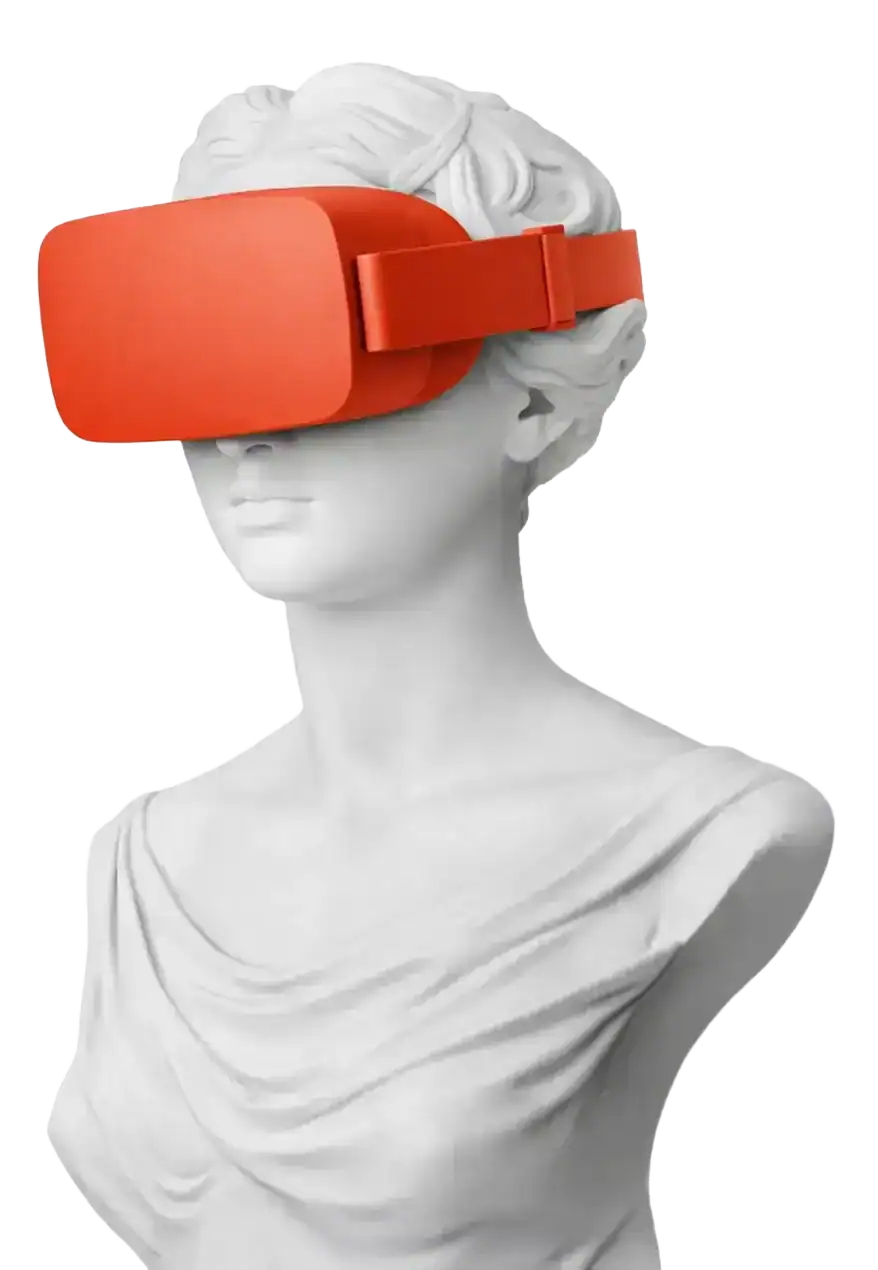 STOIX head with VR headset – research and mapping
